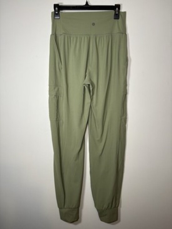 ATHLETA Medium Tall Salutation Cargo Jogger Pant Sage Green Athletic Casual - Picture 5 of 9